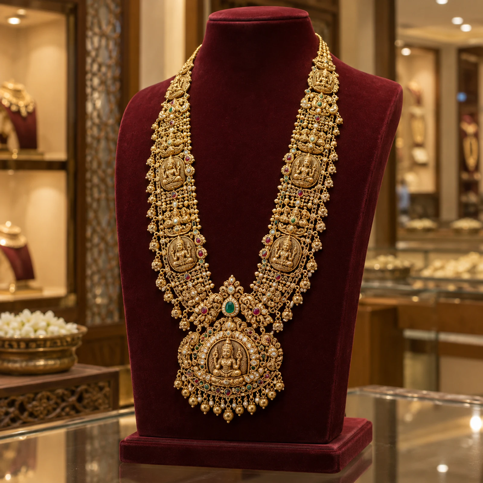 Bridal jewellery collection editorial visual