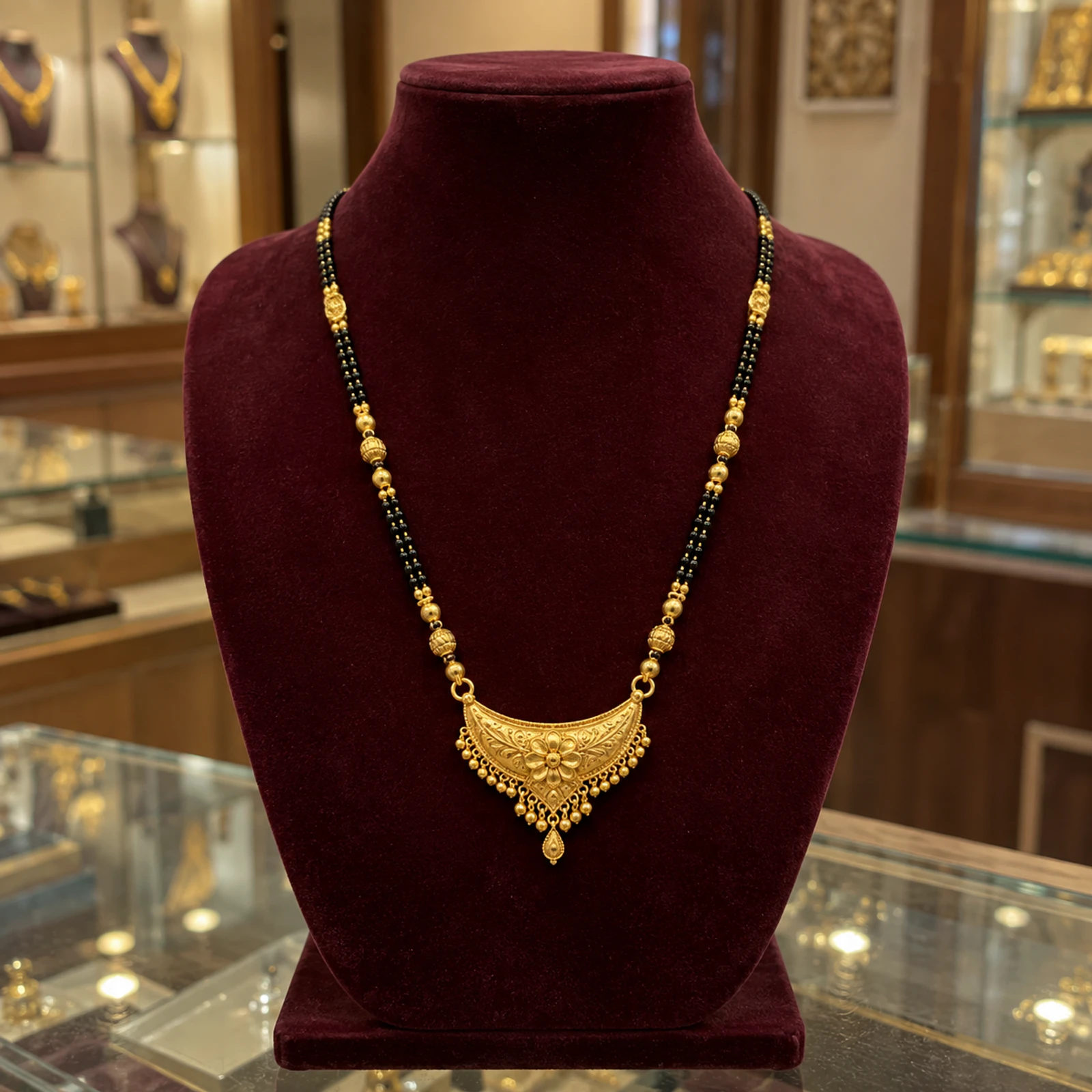 Aaradhya Mangalsutra jewellery design