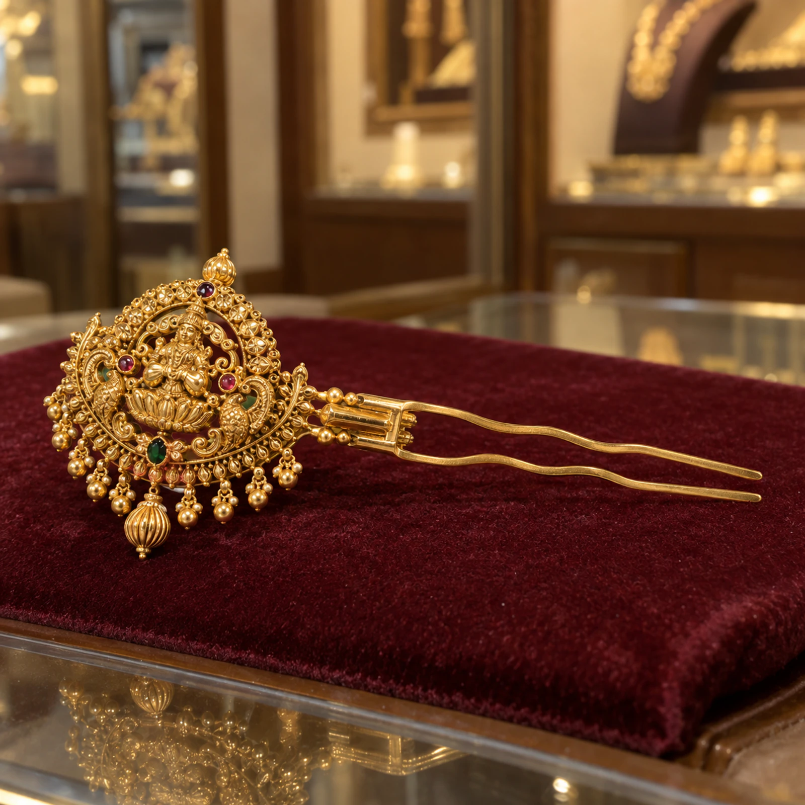 Ishani Festive Hair Ornament jewellery design